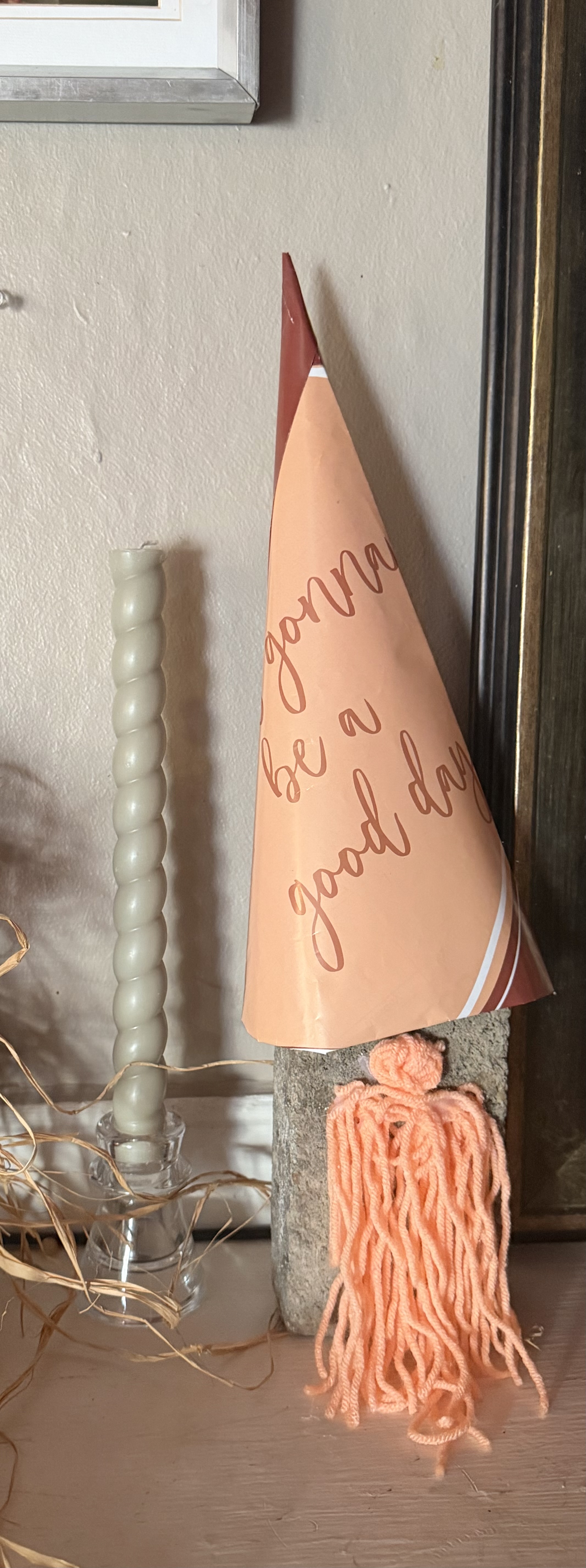 Today is Going to be a good day inspirational Gnome