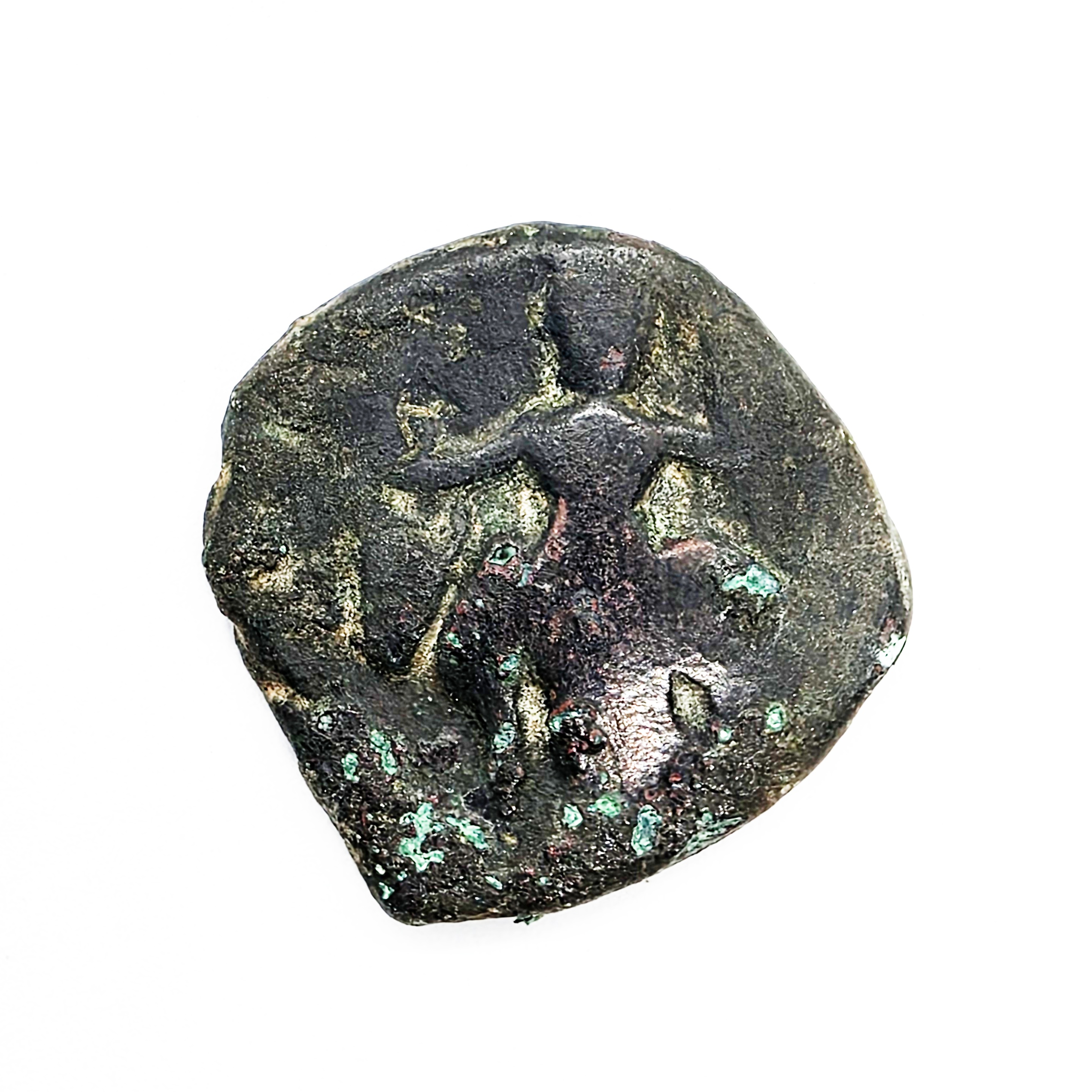 Indo-Greek Bronze Coin 
