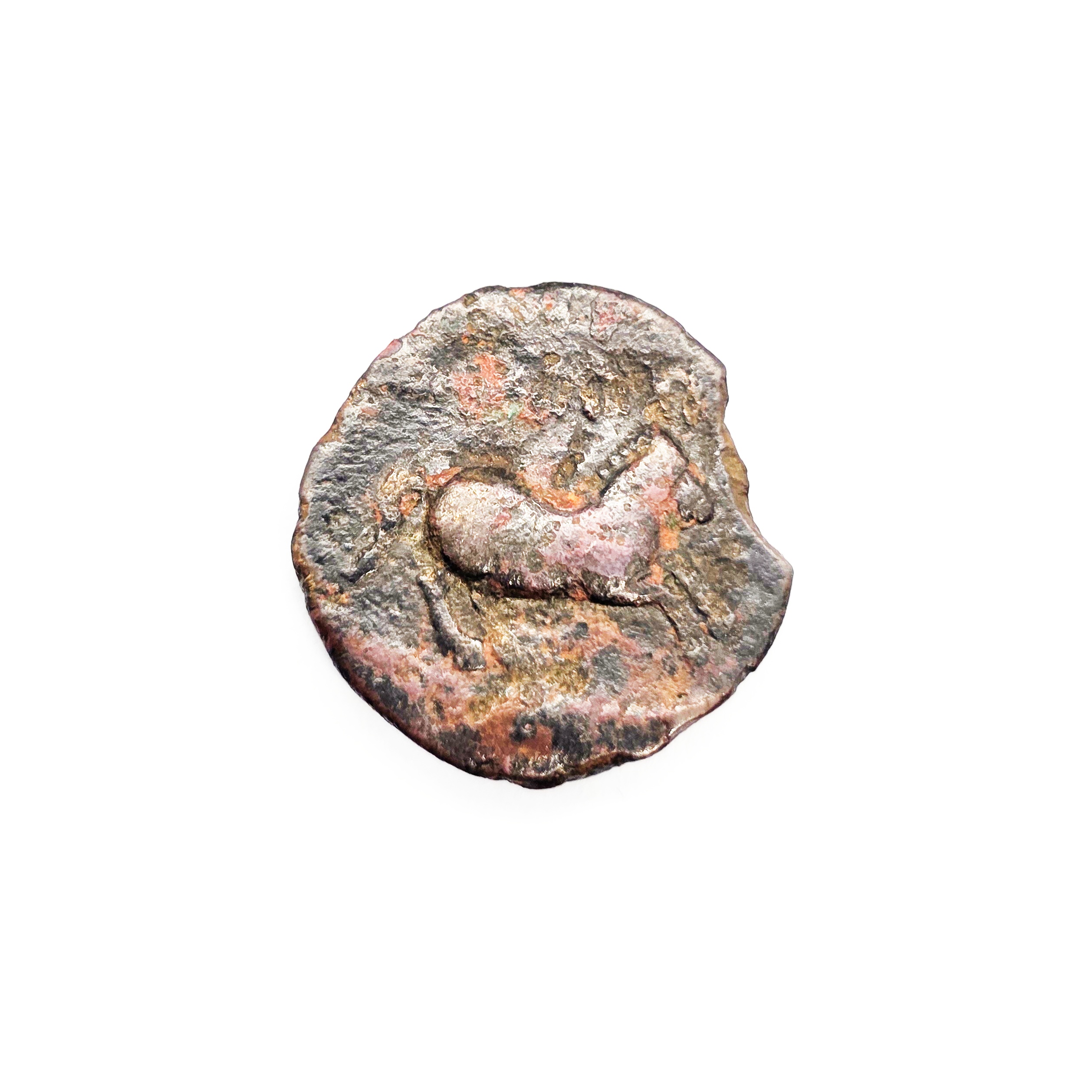 Bronze coin from the Era of King Phraates  Elymais Kingdom 2nd Century AD