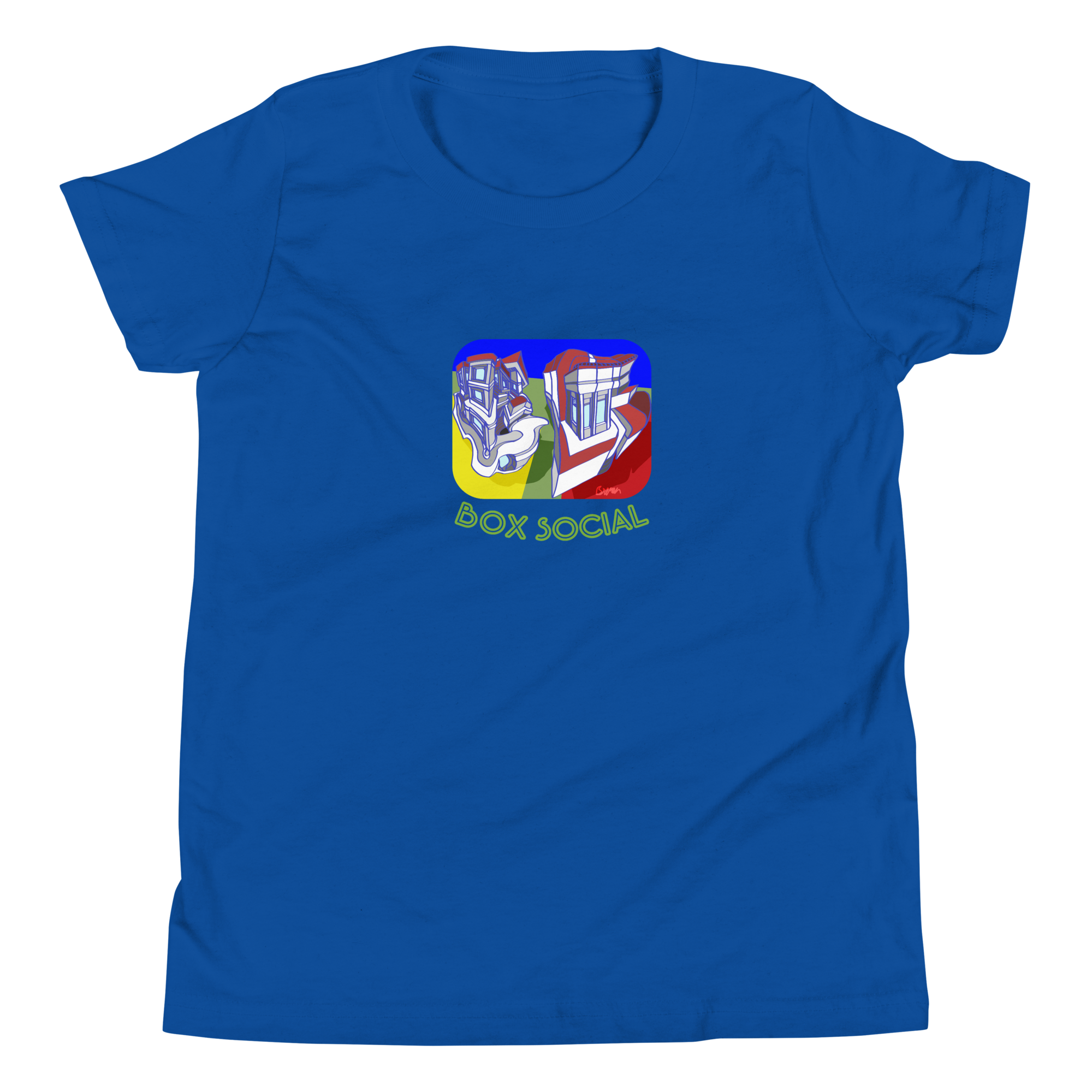 Youth Box Social Graphic T-Shirt