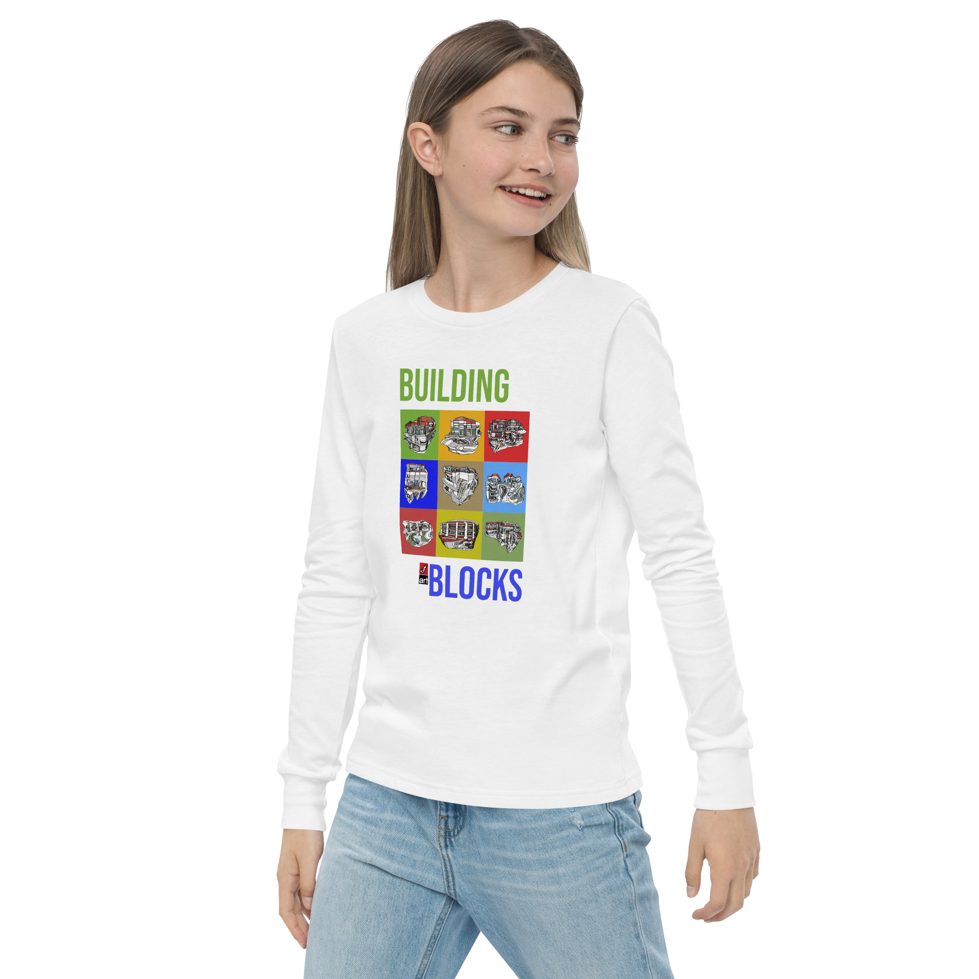 Building Blocks Long Sleeve Shirt