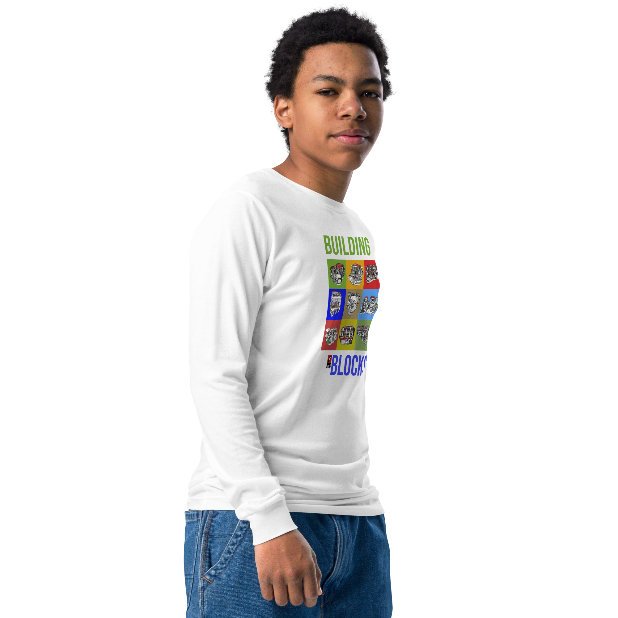 Building Blocks Long Sleeve Shirt