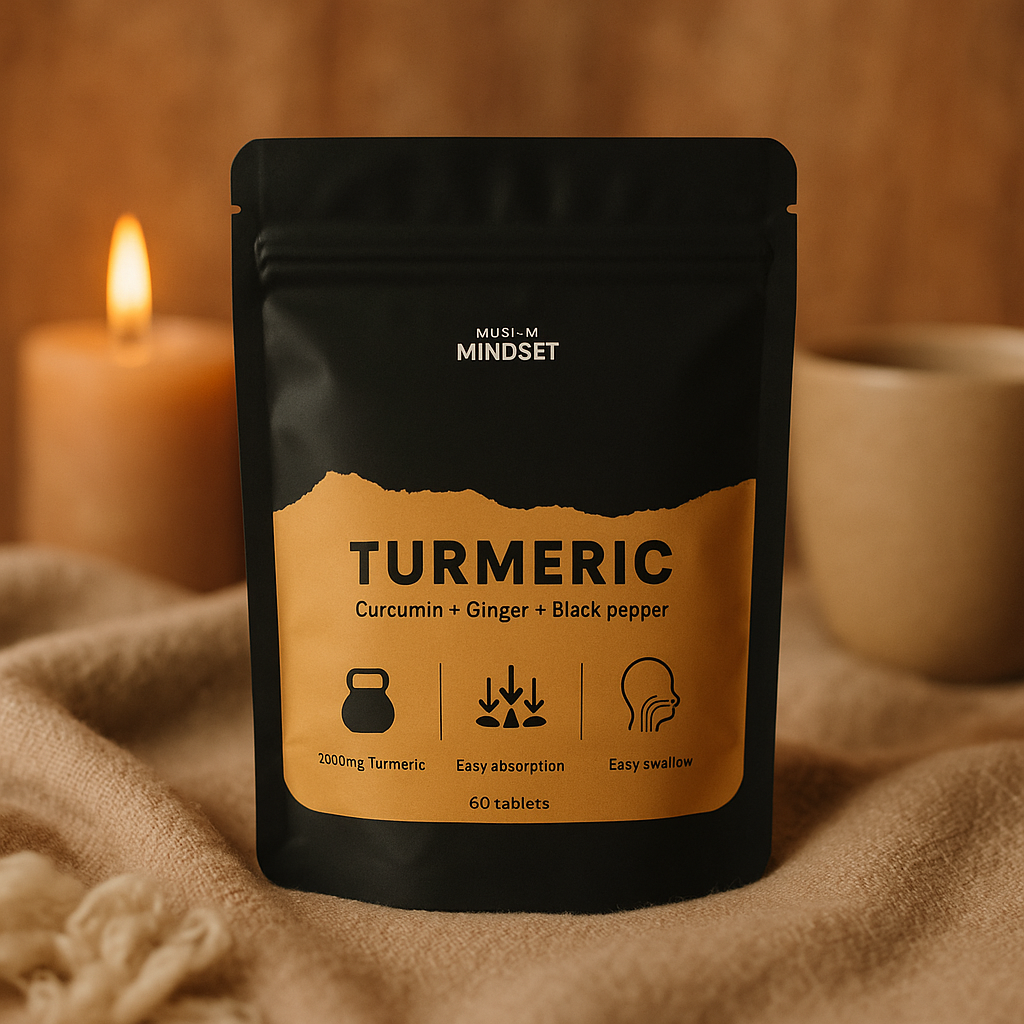 Turmeric & Black Pepper tablets – Powerful Anti-Inflammatory Sunnah Remedy | Herbal Immunity Boost