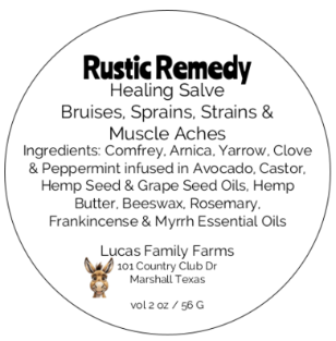 Rustic Remedy Salve