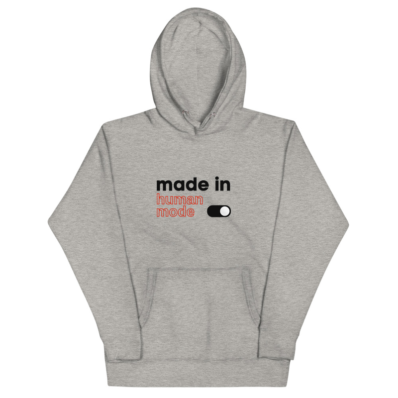 Made In Human Mode - Unisex Premium Pullover Hoodie