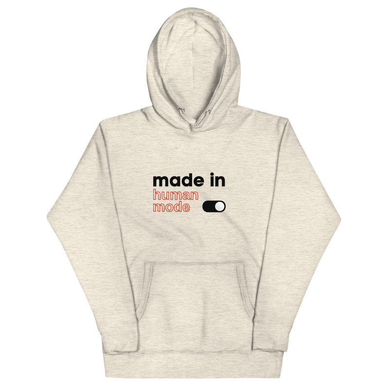 Made In Human Mode - Unisex Premium Pullover Hoodie