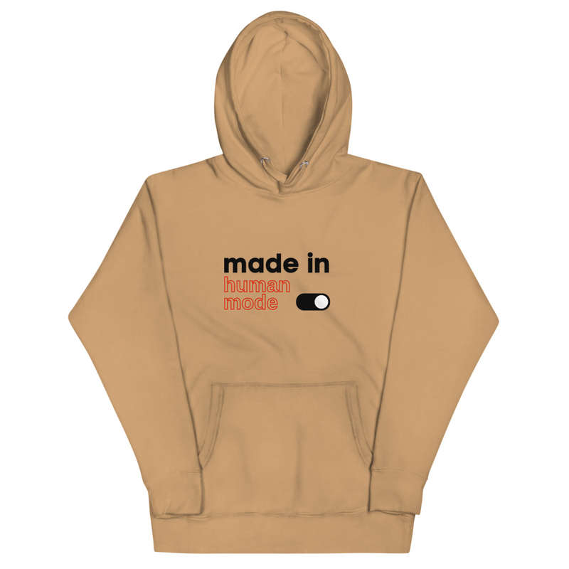 Made In Human Mode - Unisex Premium Pullover Hoodie