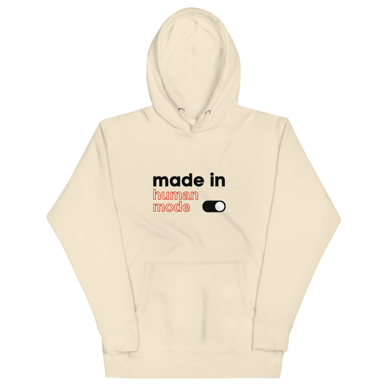 Made In Human Mode - Unisex Premium Pullover Hoodie