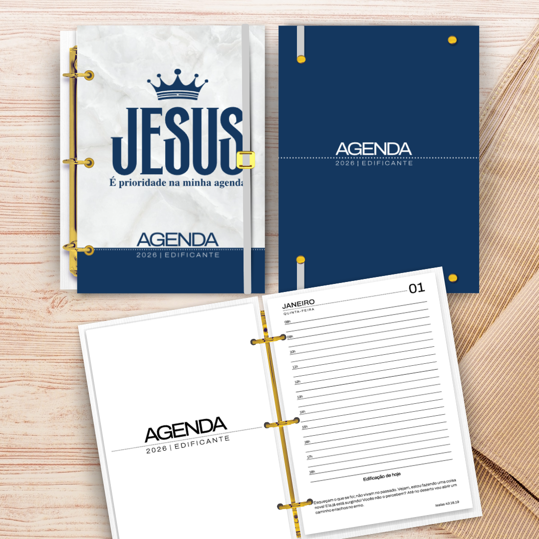 Agenda 2026 Edificante: Jesus, A Prioridade em Minha Jornada. MOD13