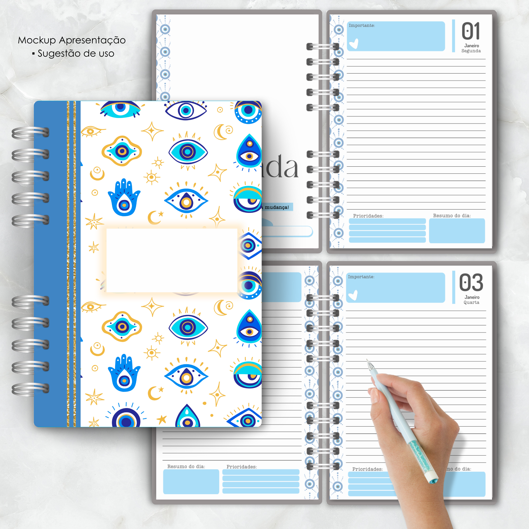 coleção Design de Olho Místico