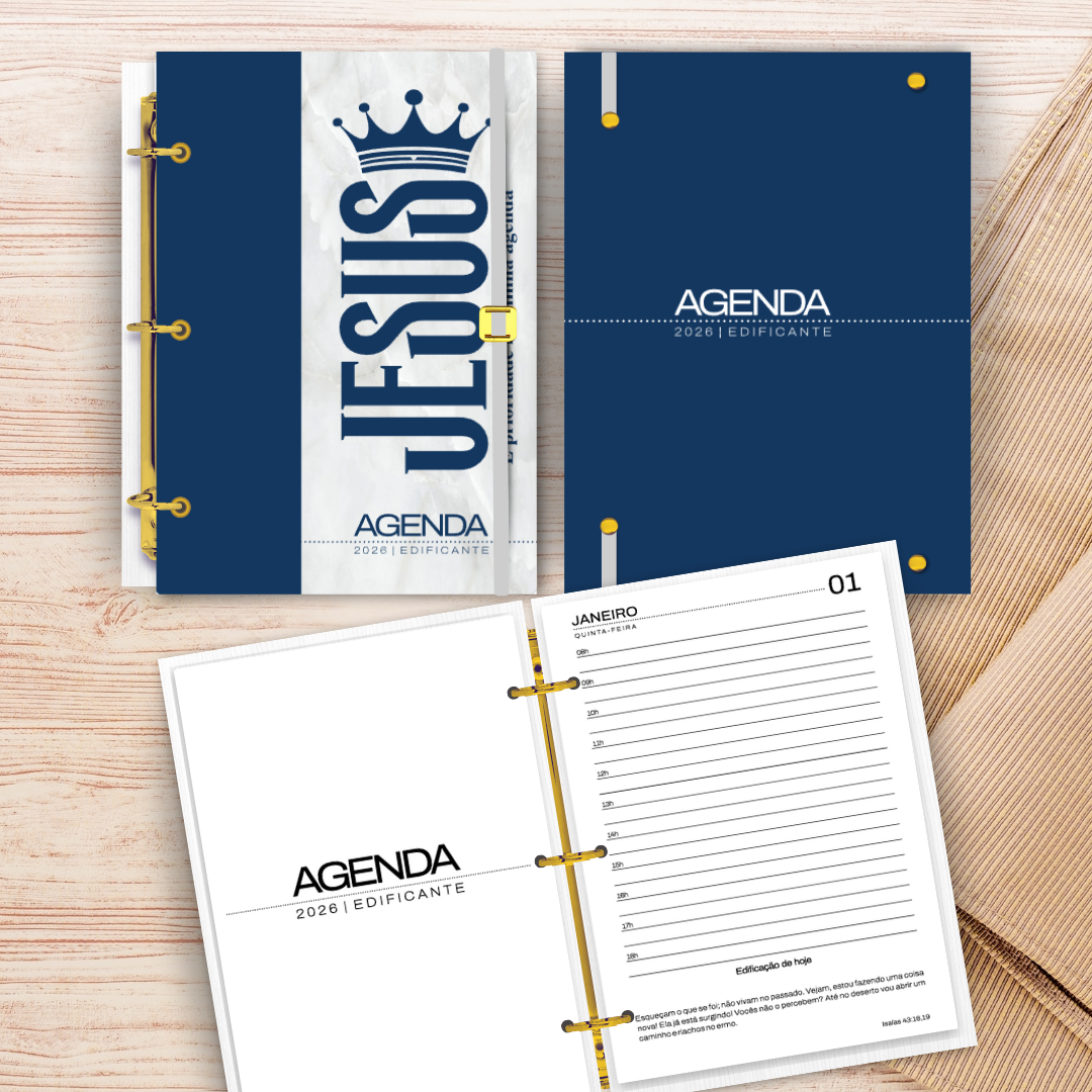 Agenda 2026 Edificante: Jesus, A Prioridade em Minha Jornada. MOD08