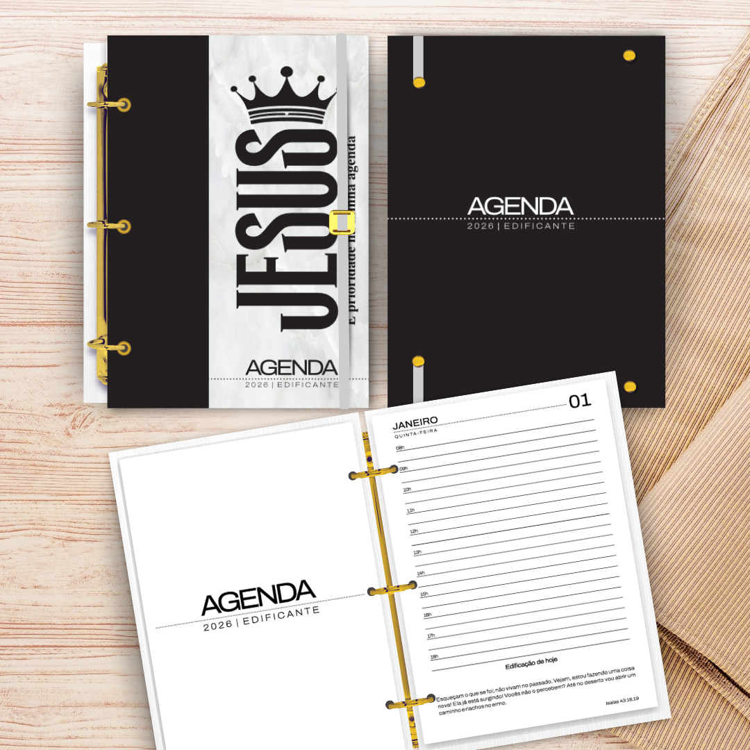 Agenda 2026 Edificante: Jesus, A Prioridade em Minha Jornada. MOD06