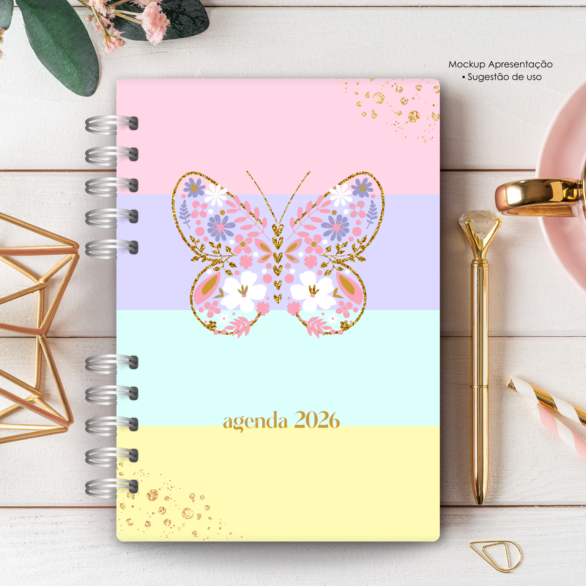 Planner Borboleta 2026