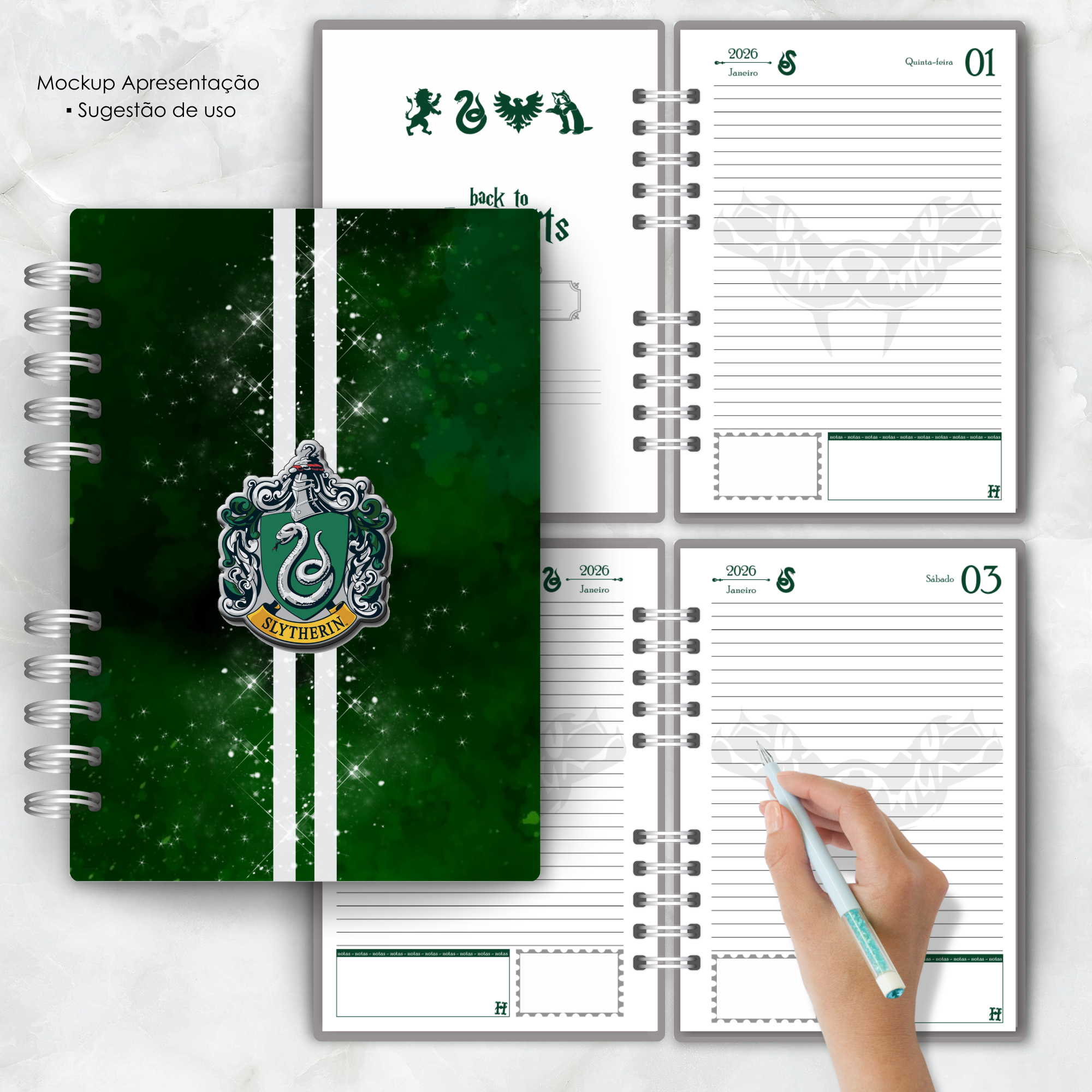 coleção Harry Potter