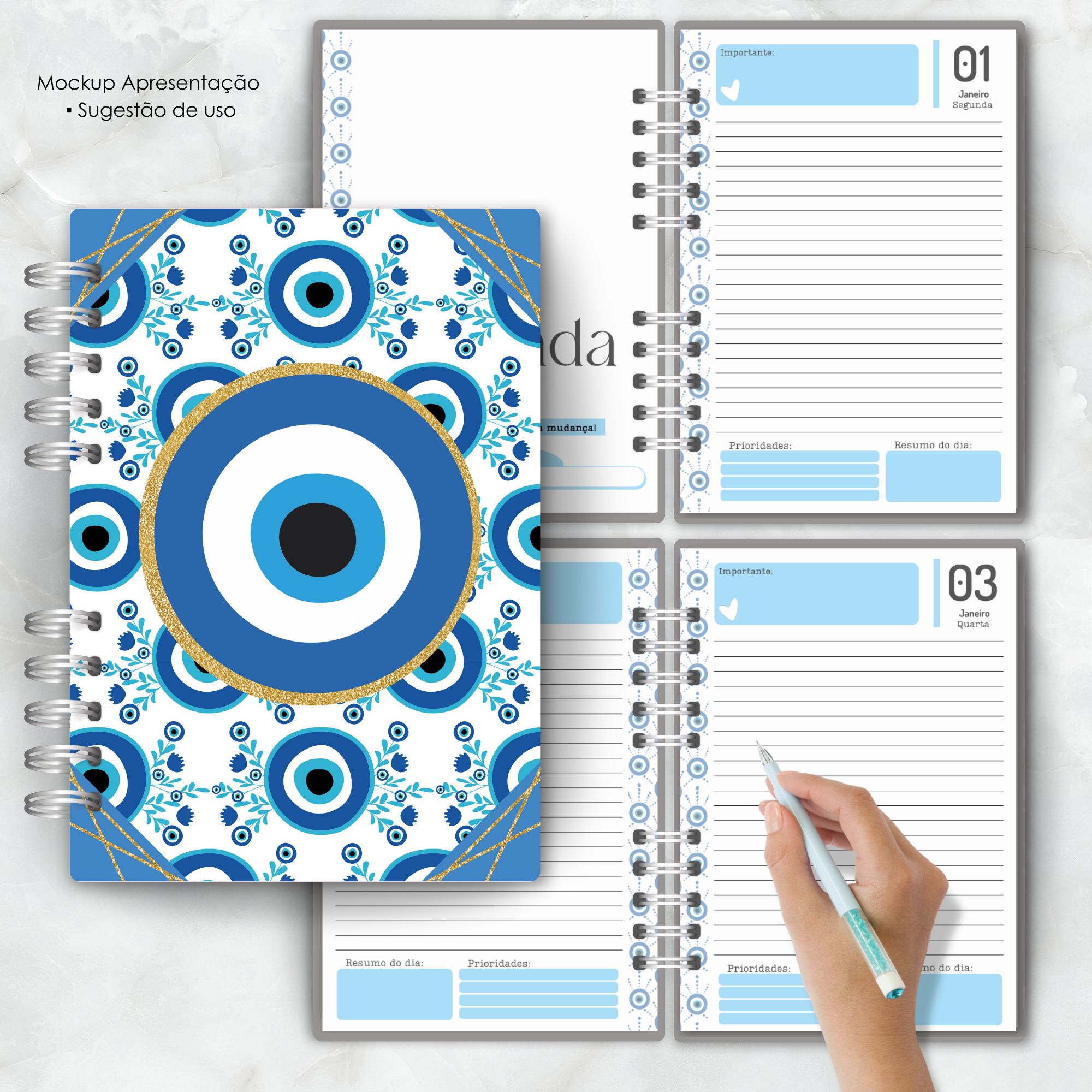 coleção Design de Olho Místico