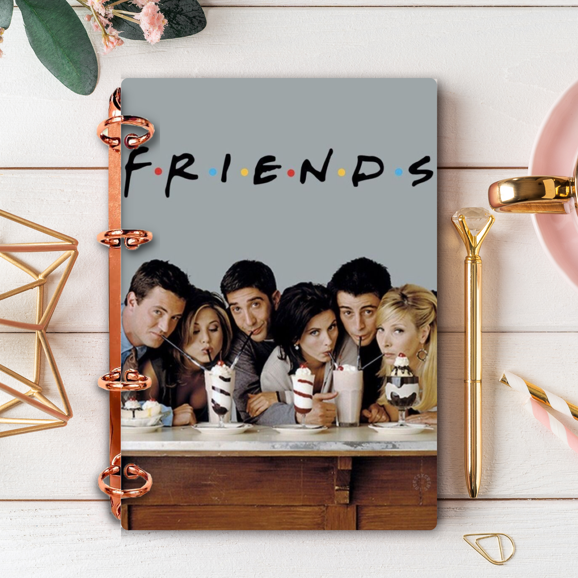 Caderno Espiral Friends