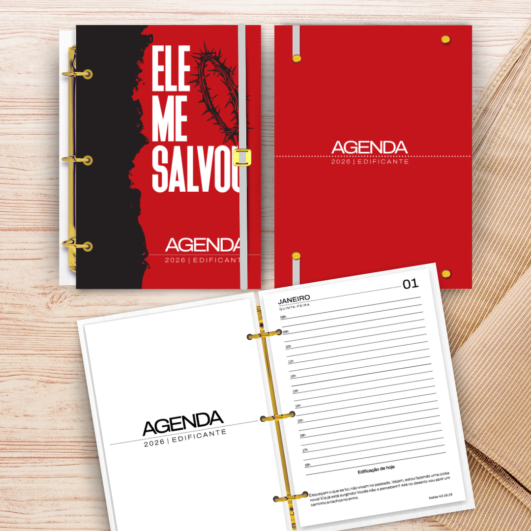 Agenda 2026 Edificante: Jesus, A Prioridade em Minha Jornada. MOD17