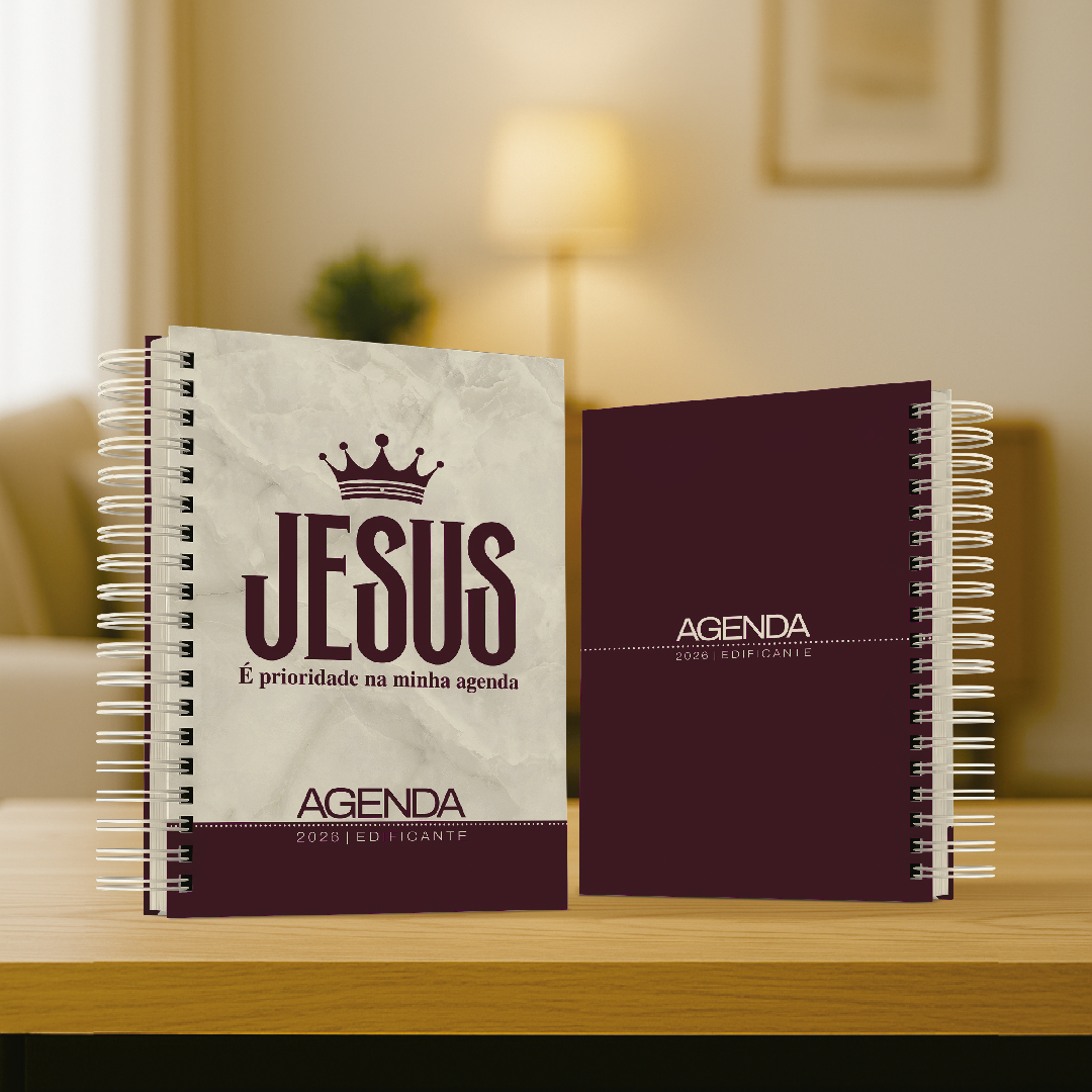 Agenda 2026 Edificante: Jesus, A Prioridade em Minha Jornada. MOD12