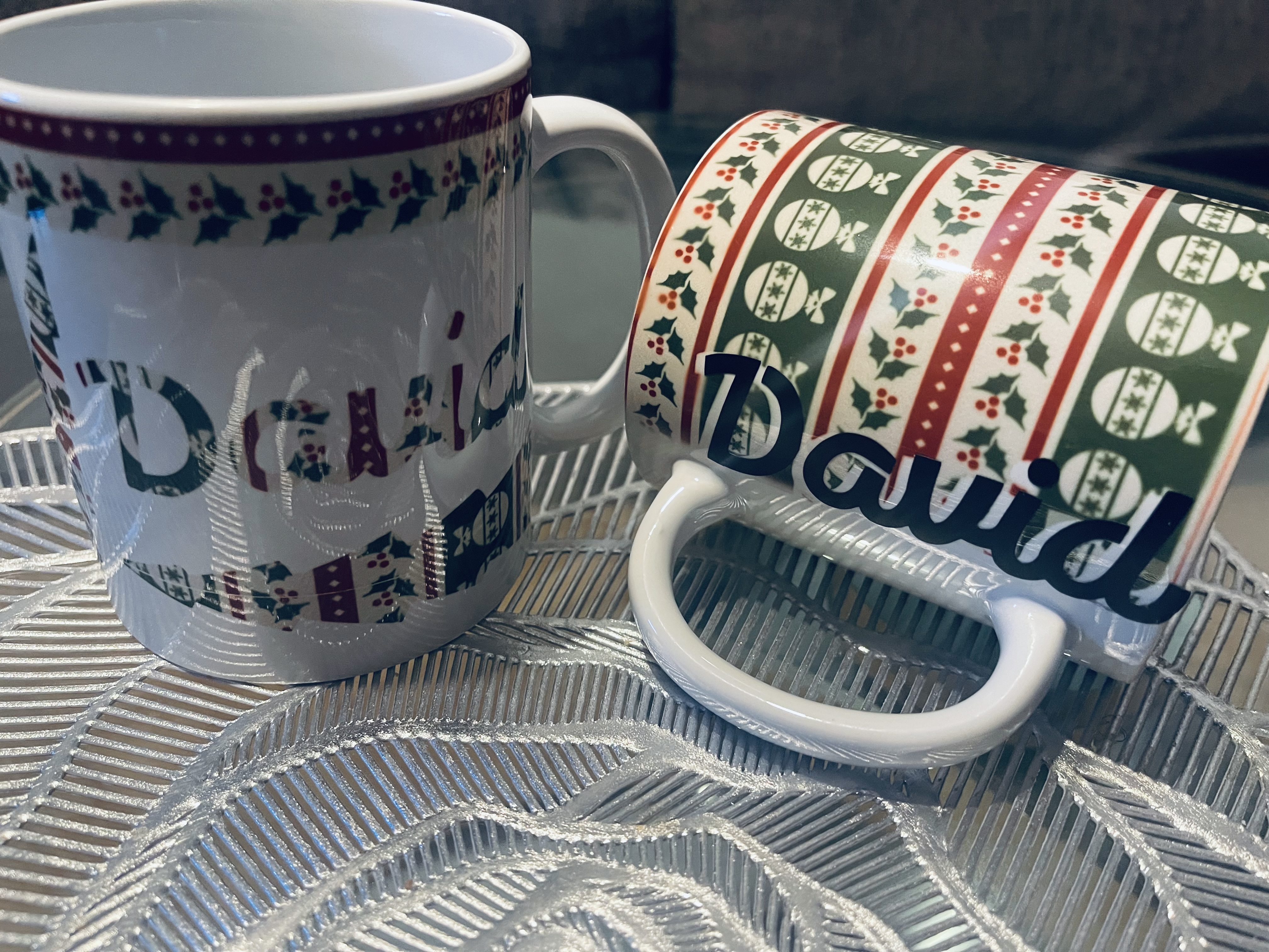 Personalized Christmas Mugs