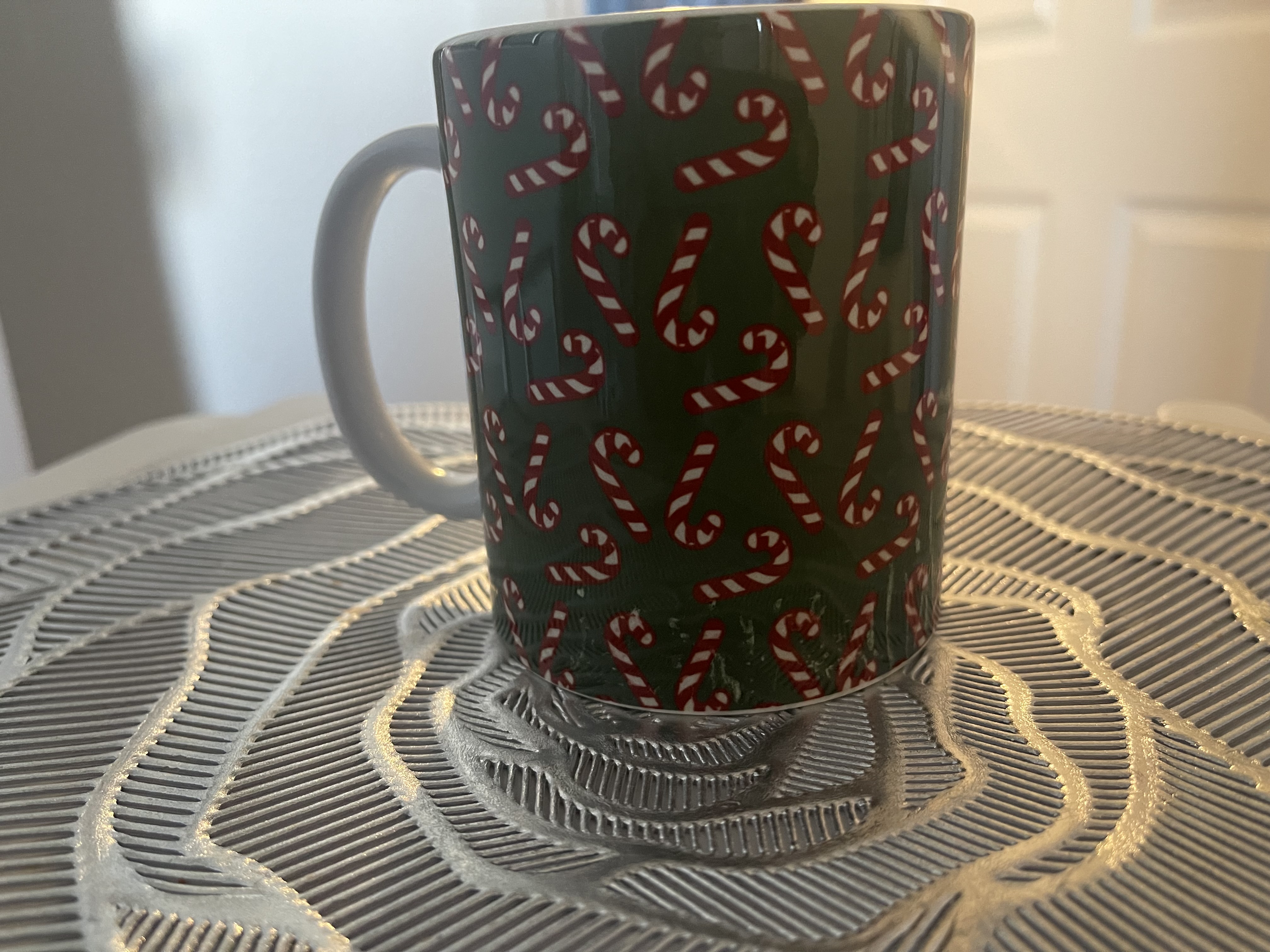 Christmas Candy Cane Mug