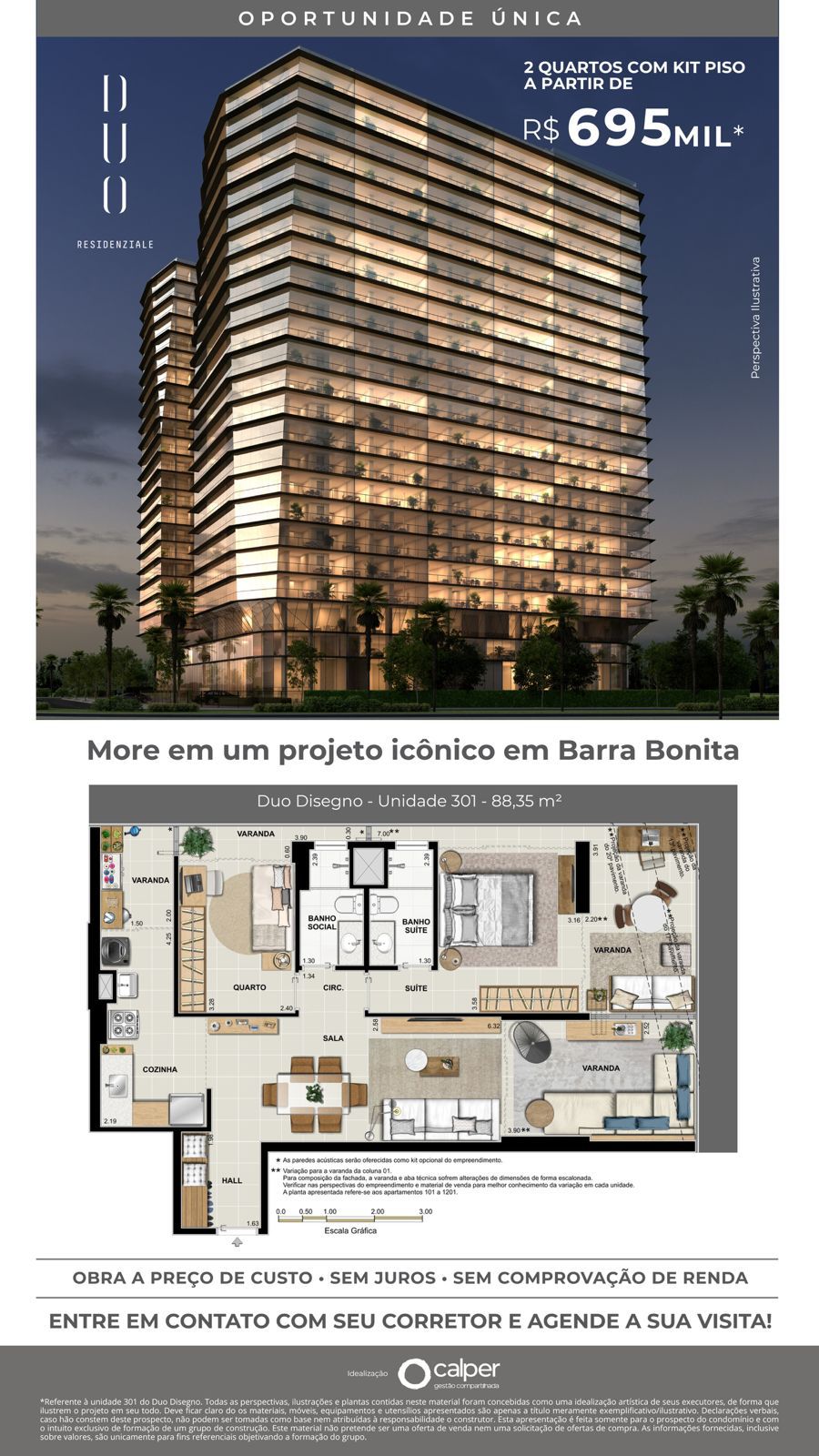 Apartamento Duo Desegno