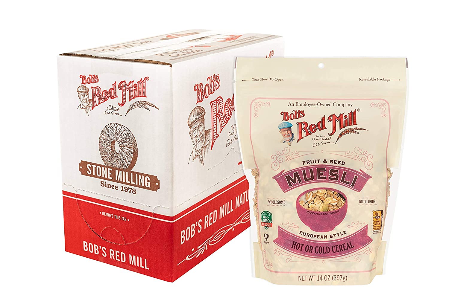 Bob's Red Mill Fruit & Seed Muesli ~ 2 Pack - 14oz