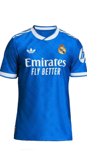 Real Madrid Men's Third Authentic Jersey 2025/26