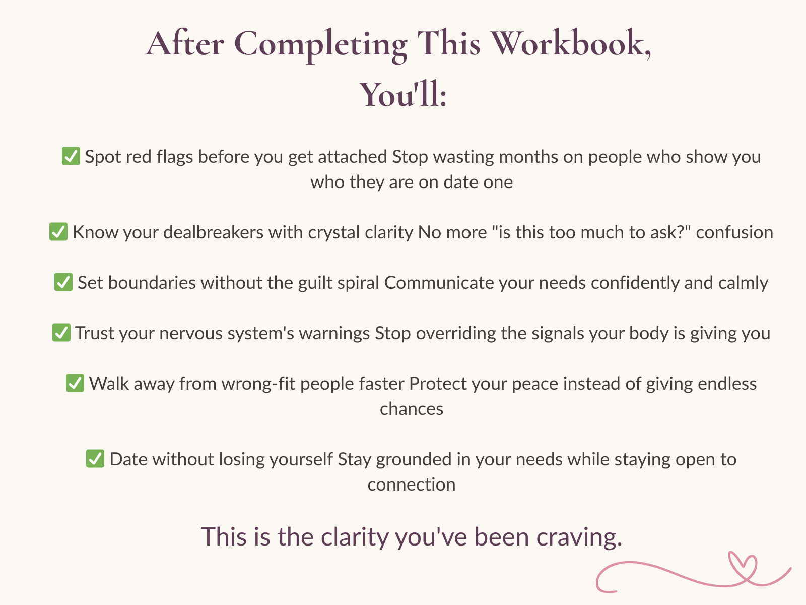 The Red Flags vs. Dealbreakers Workbook for Autistic & ADHD Women