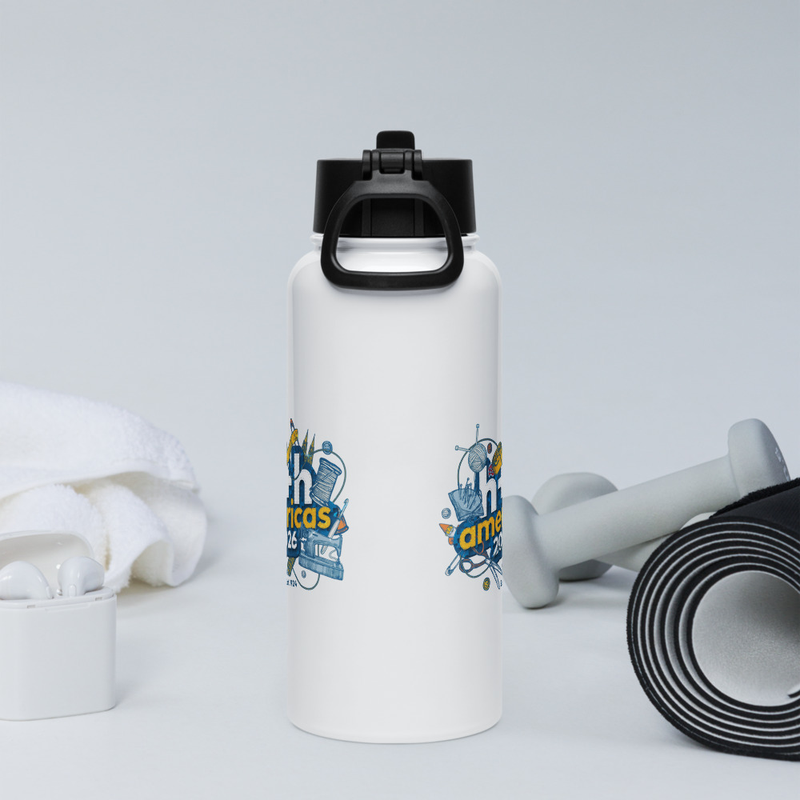 h+h americas Sports Water Bottle