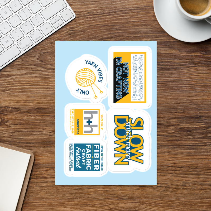 Craft and Sewing Sticker Sheet