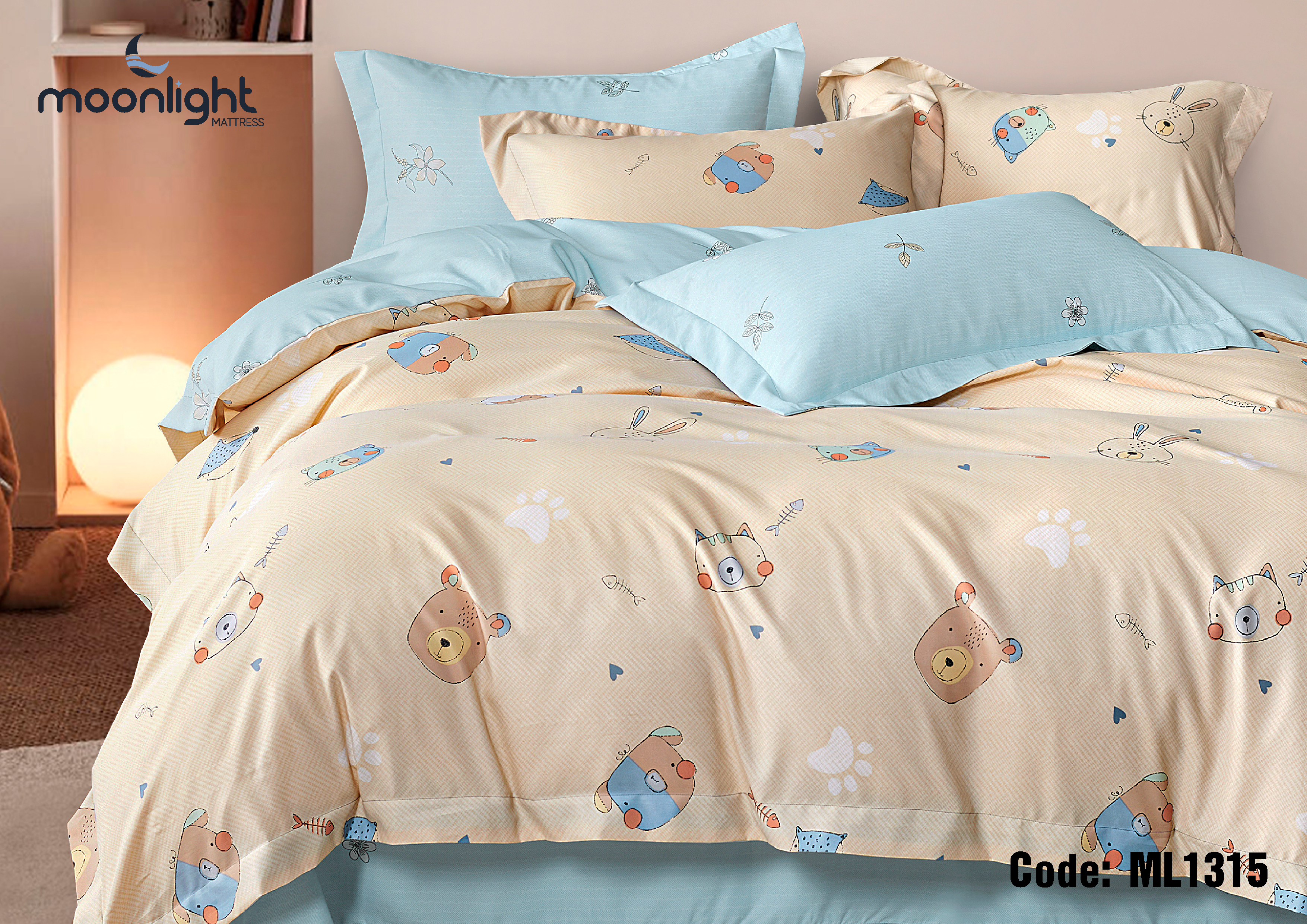 Bedsheet Moonlight code: #ML1315