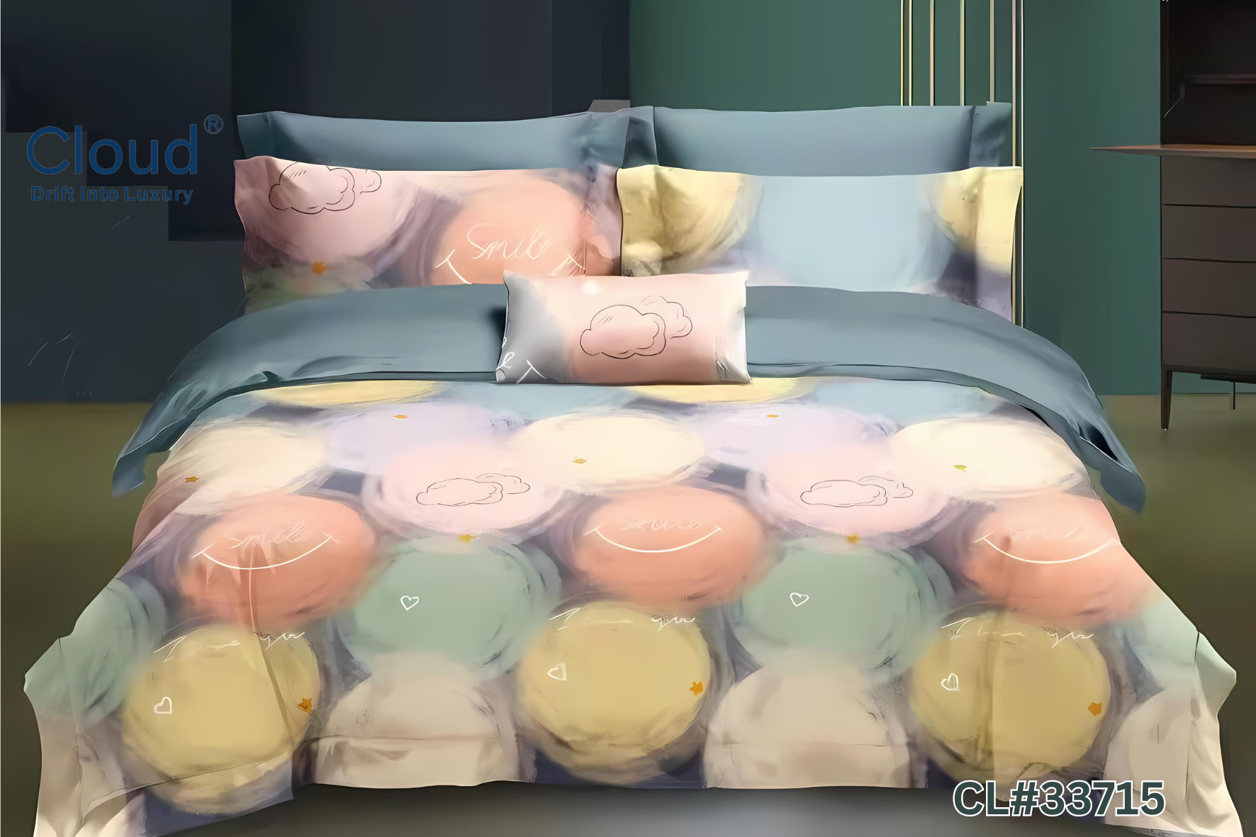 Bedsheet Cloud code:  #33715