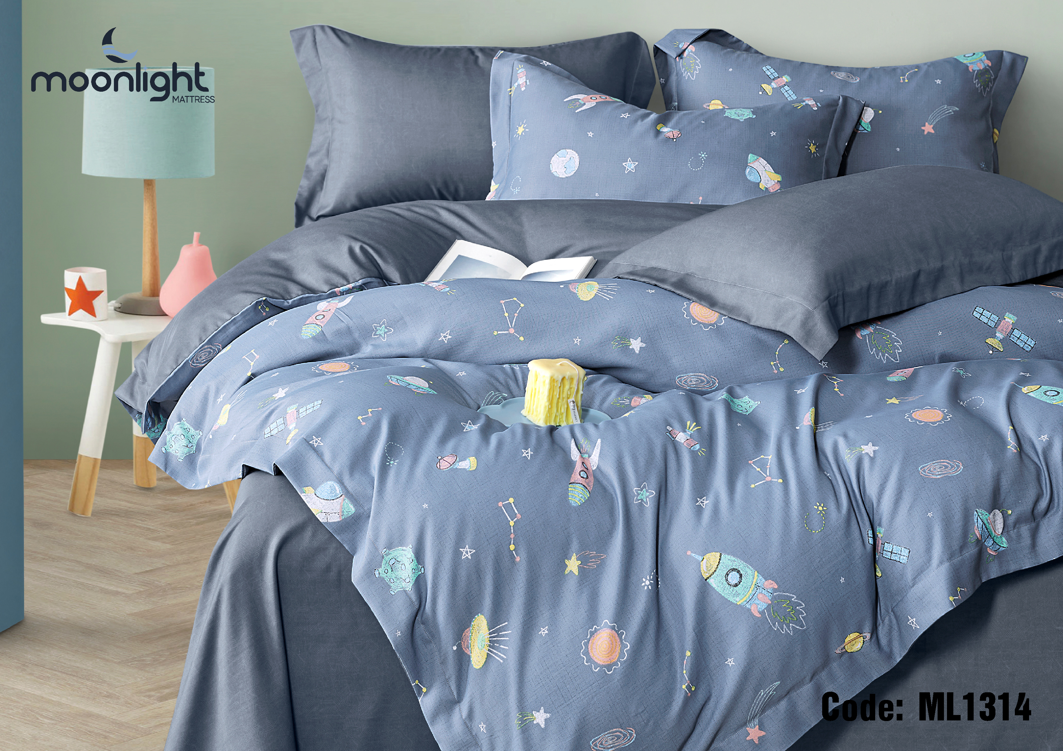 Bedsheet Moonlight code: #ML1314