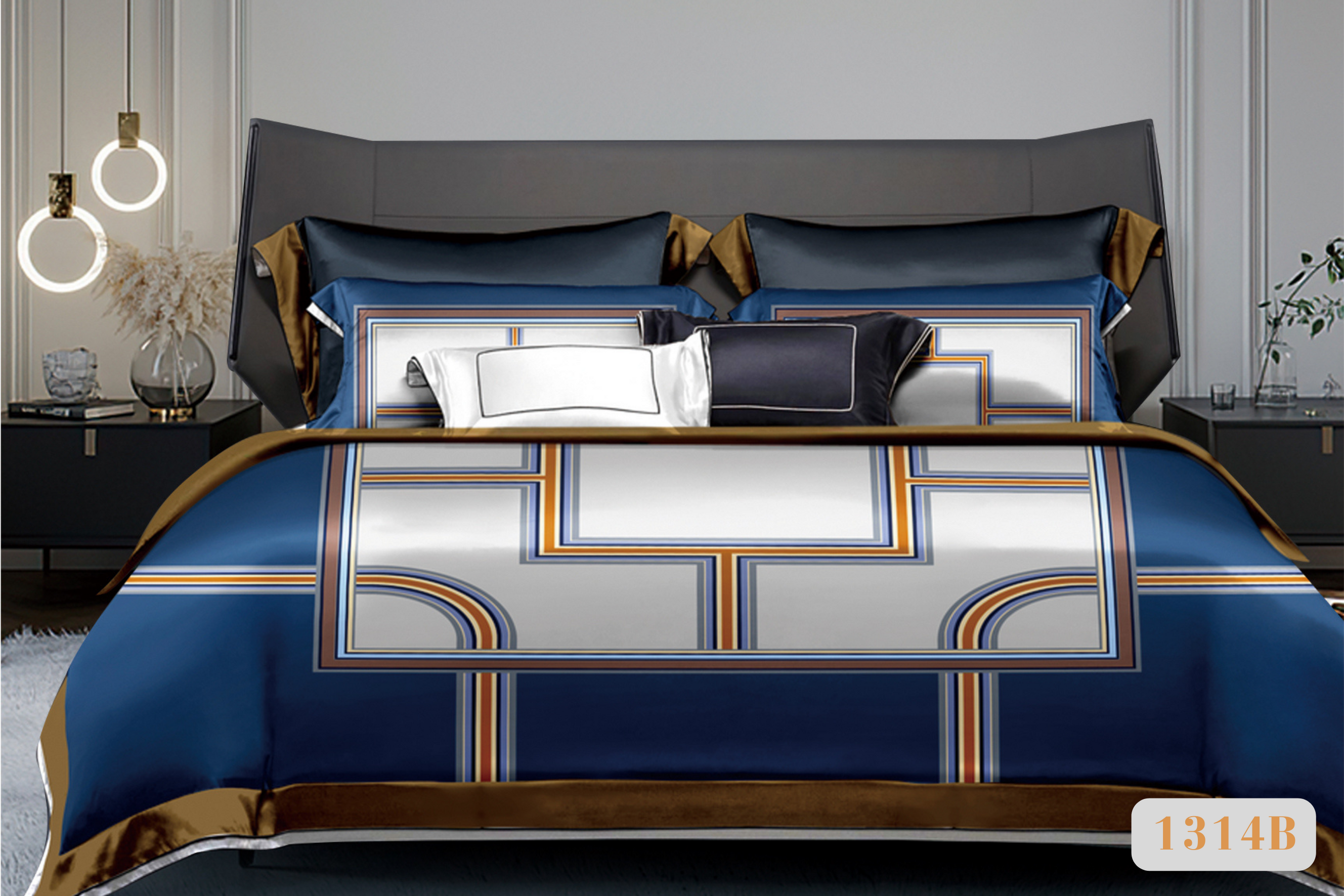 Bedsheet Leafy code: #1314B