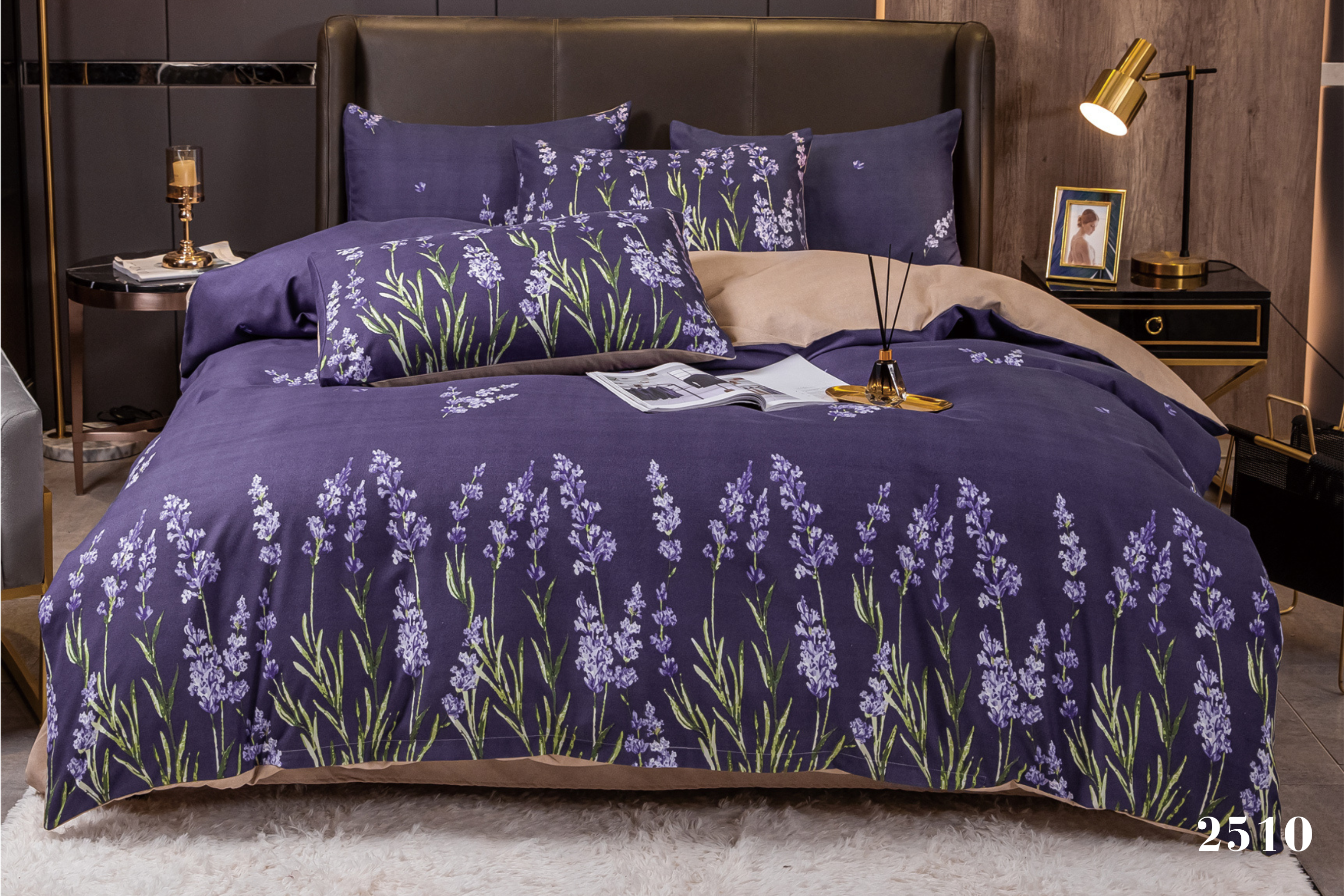 Bedsheet Leafy code: #2510