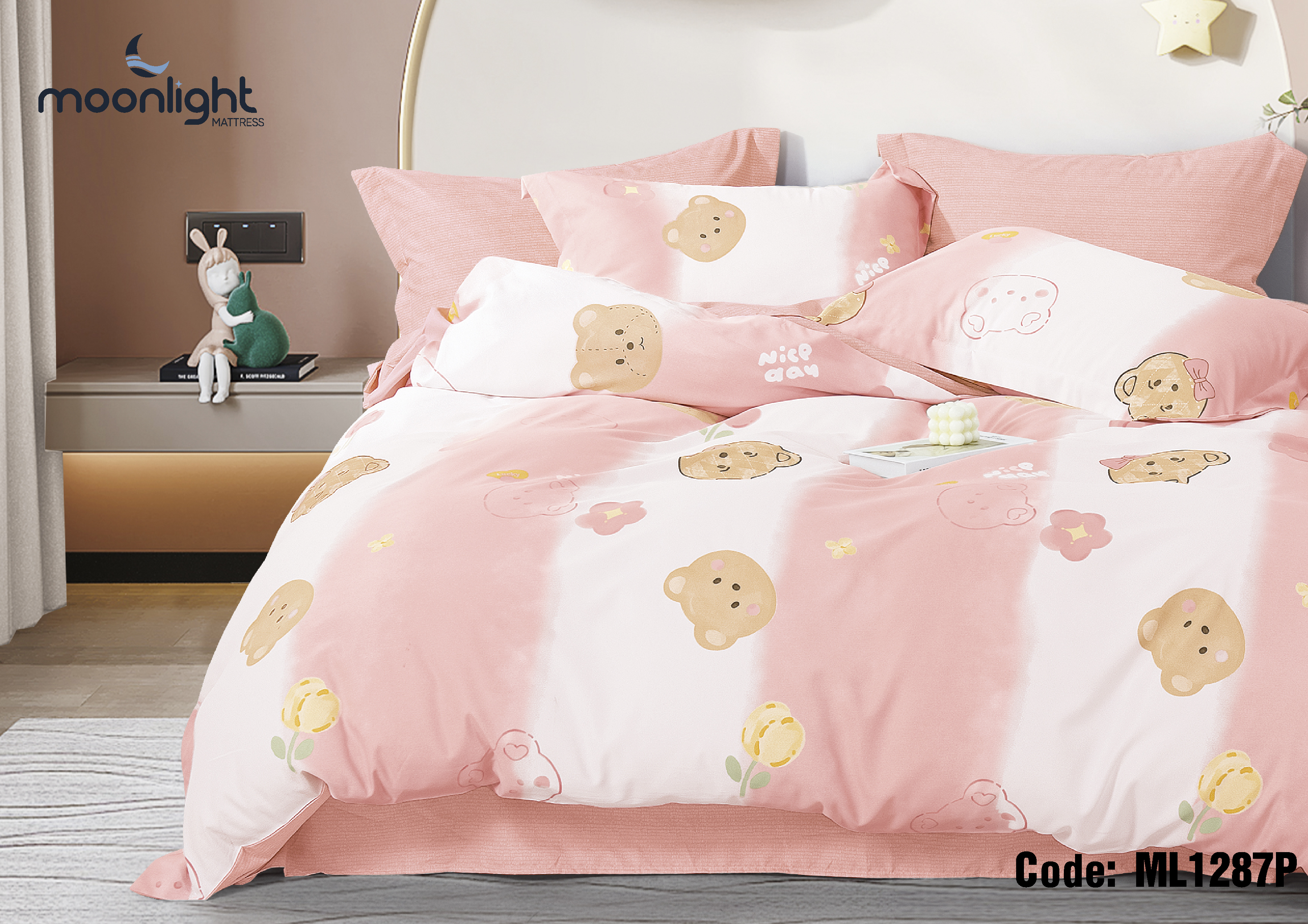 Bedsheet Moonlight code: #ML1287P