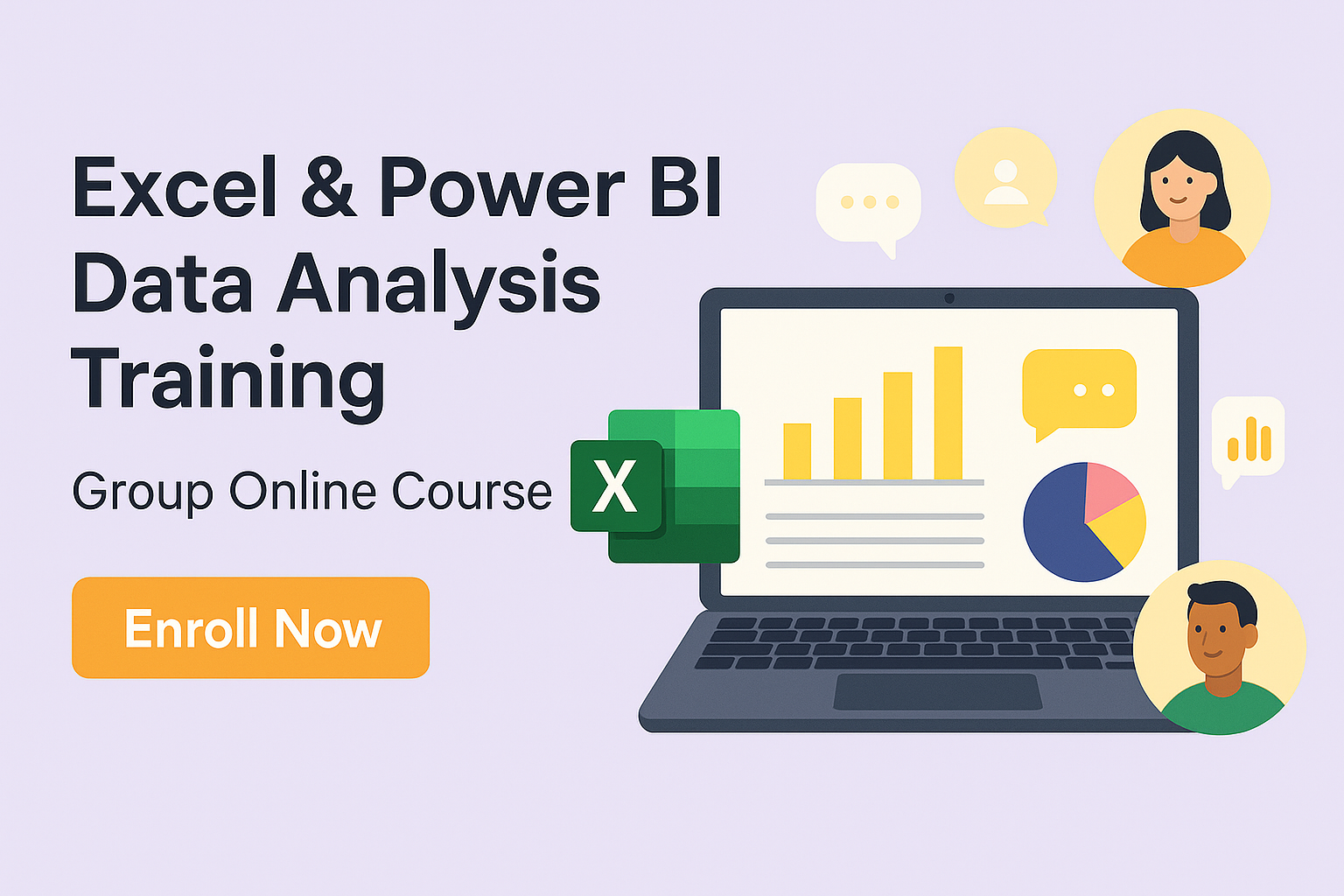 Power BI الدورة العامة في تحليل البيانات باستخدام إكسيل و
