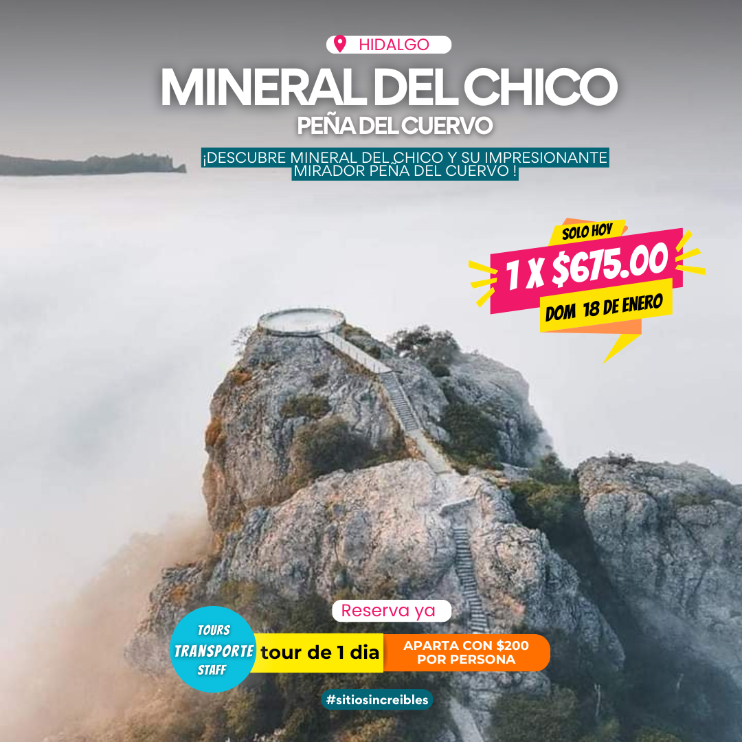 Tour a Mineral del Chico: Peña del Cuervo