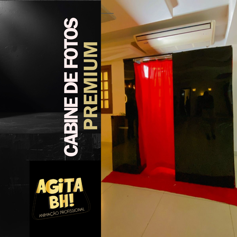 CABINE DE FOTOS LUXO PREMIUM 