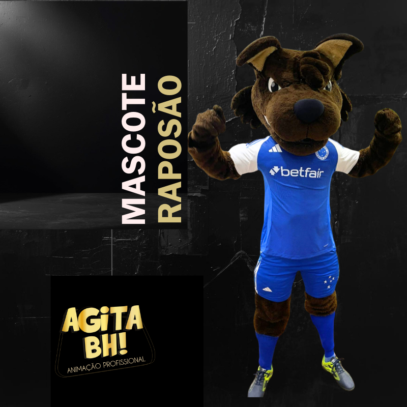 MASCOTE RAPOSAO RÉPLICA