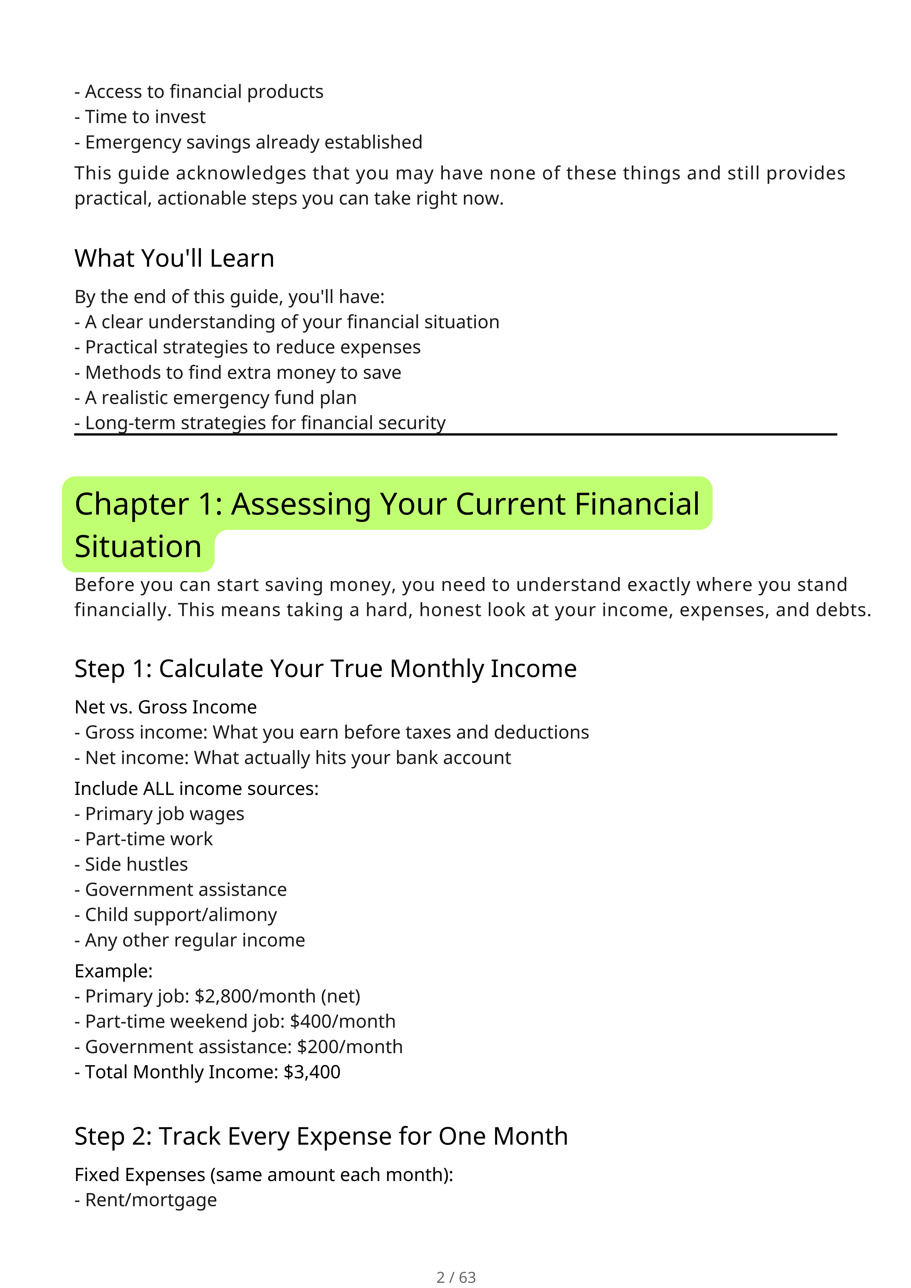 The Complete Guide to Saving Money While Living Paycheck to Paycheck