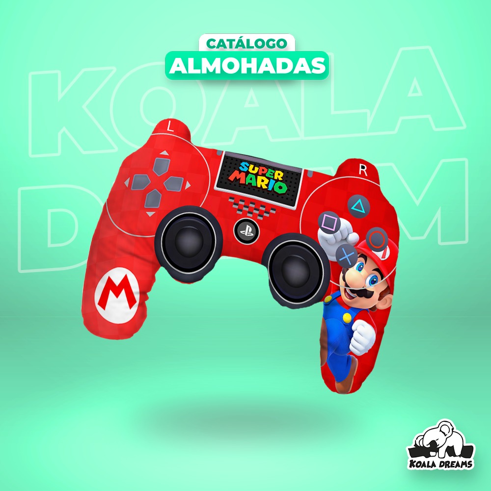 Almohada control Super Mario