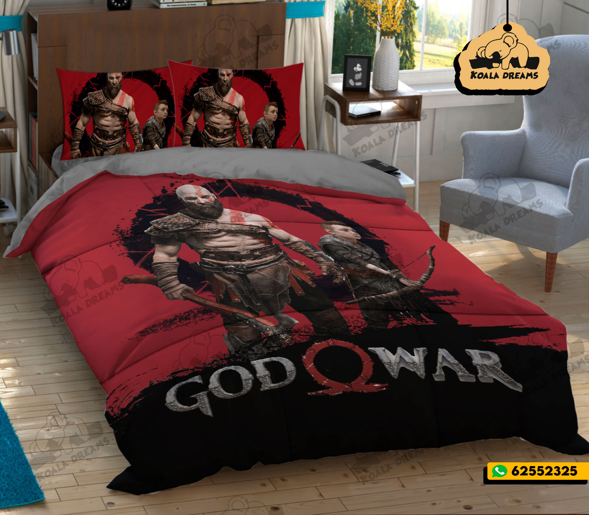 Juego de ropa de cama God of War