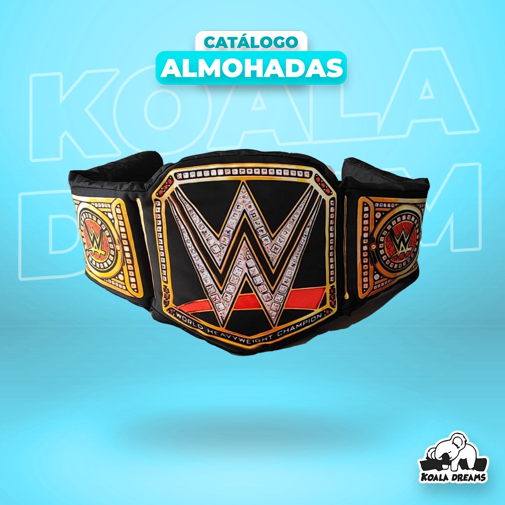 Almohada cinturón de campeón WWE
