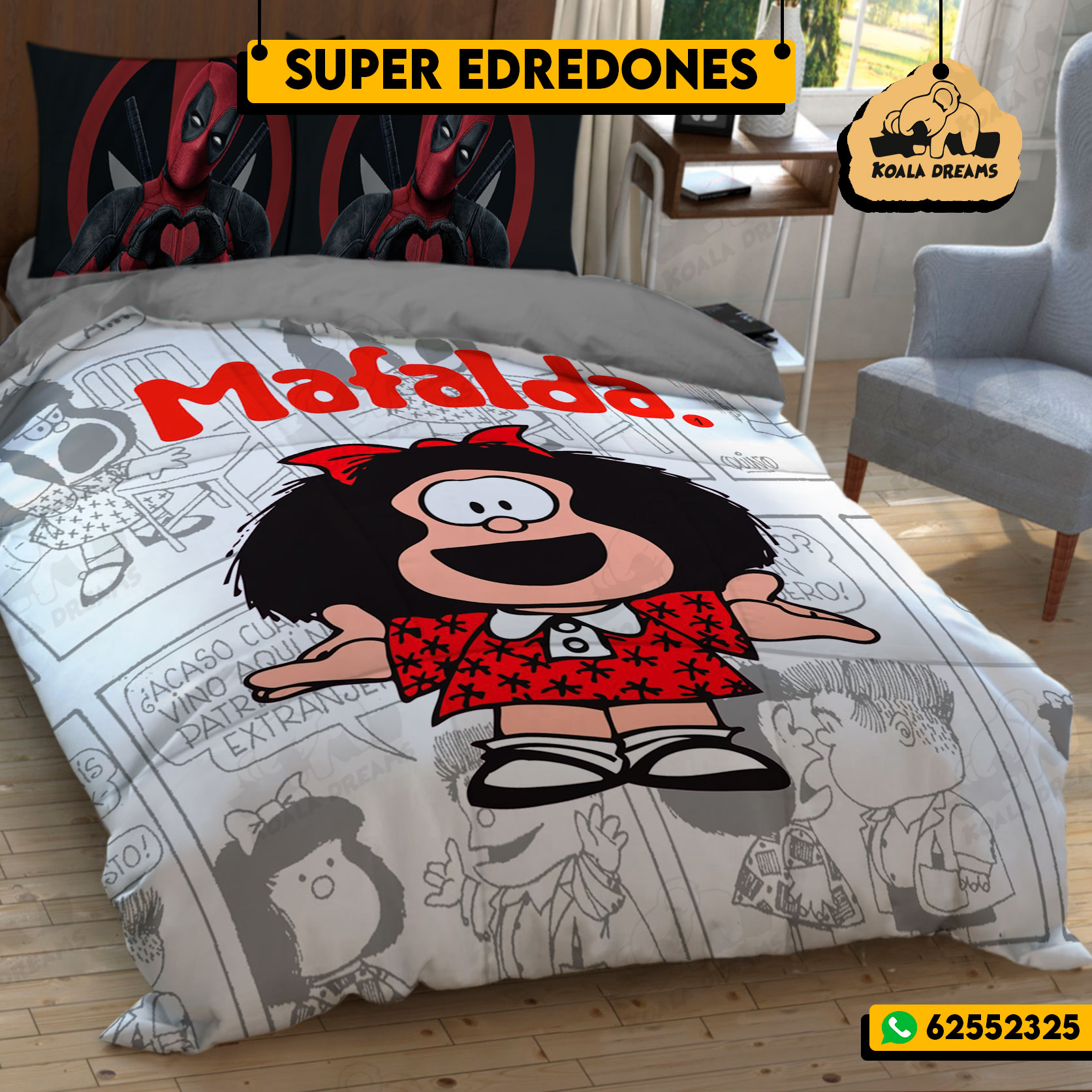 Edredón Mafalda