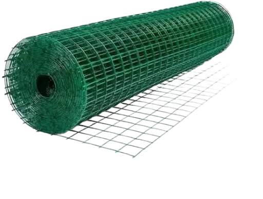 Grillage soudé plastifié