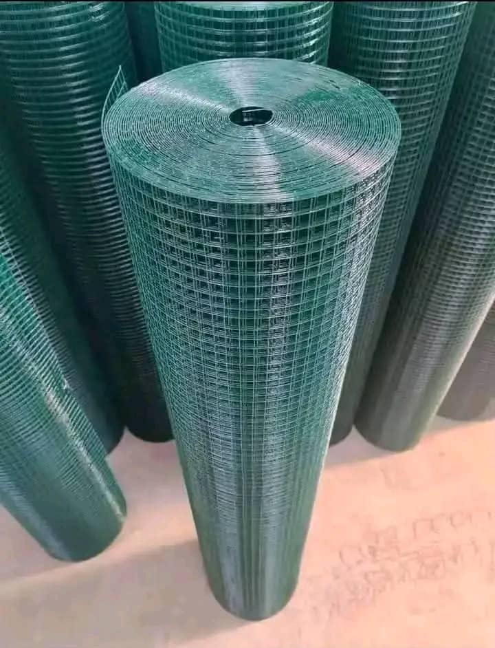 Grillage soudé plastifié