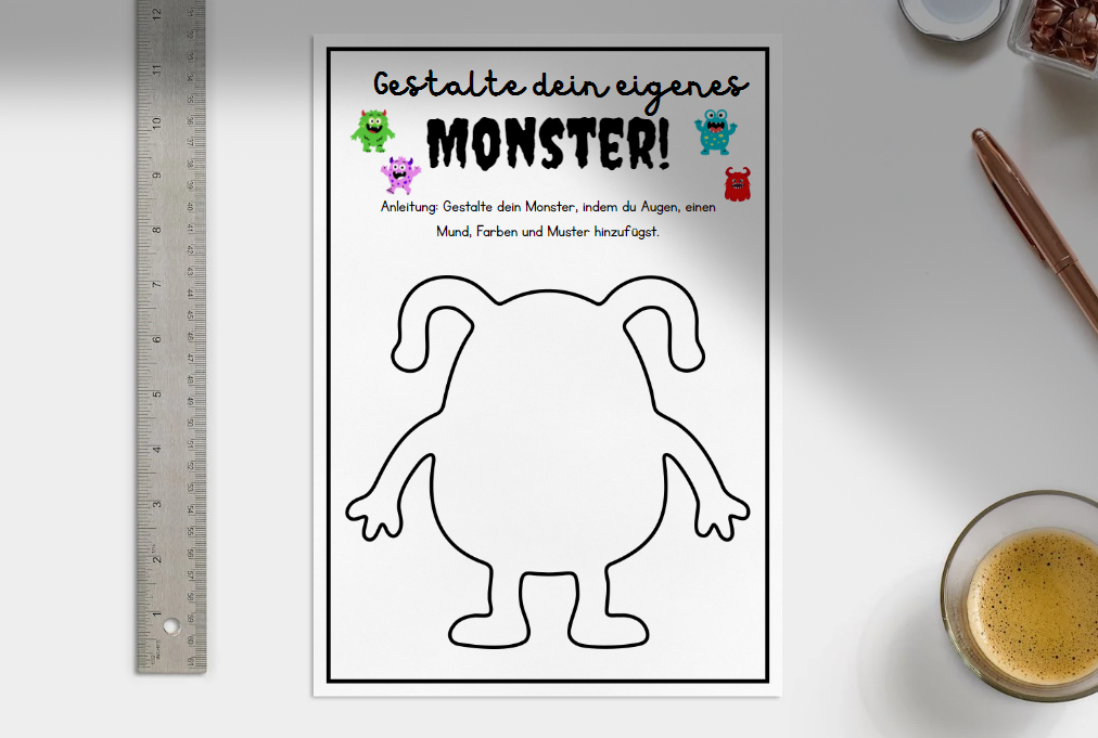 Male dein Lieblingsmonster