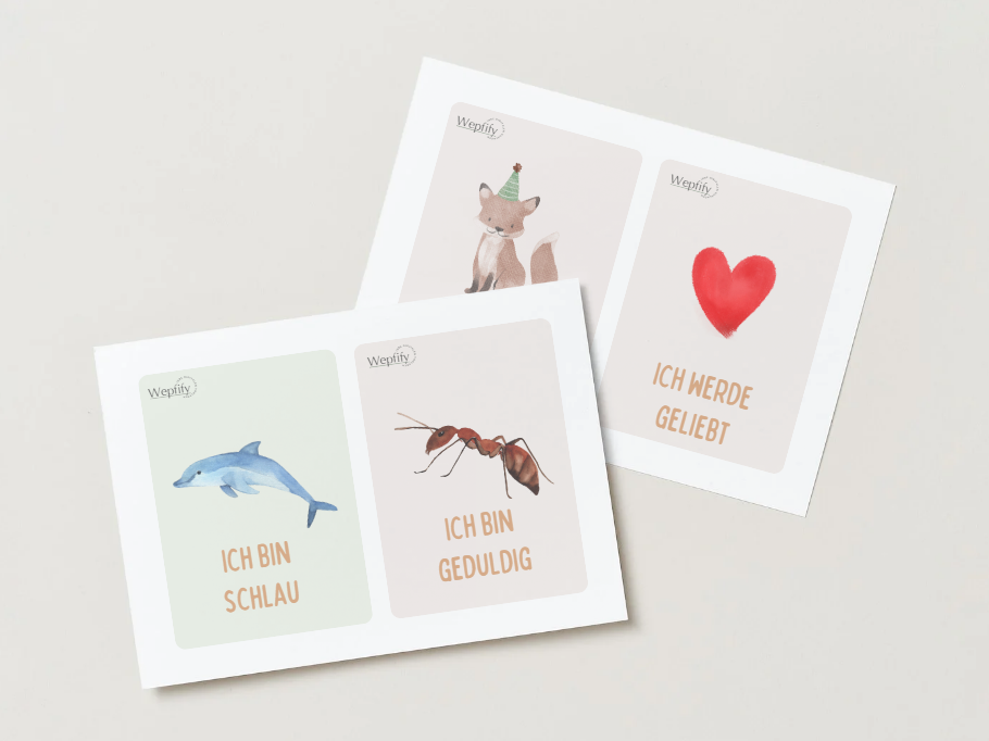 Ermutigungskarten für Kinder