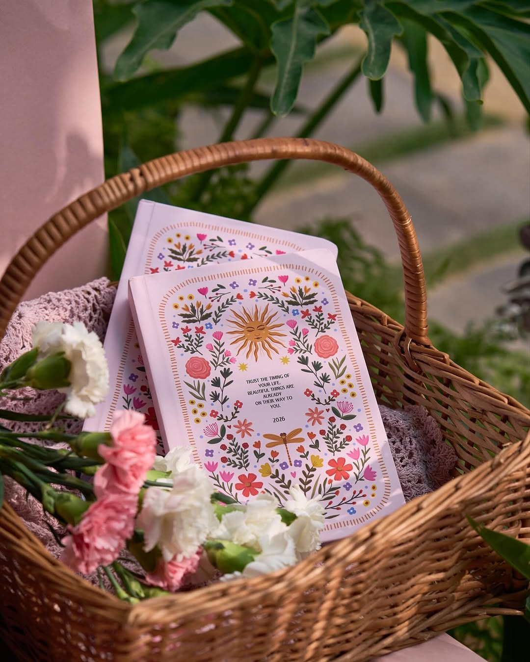 Floral Illustrated Journal